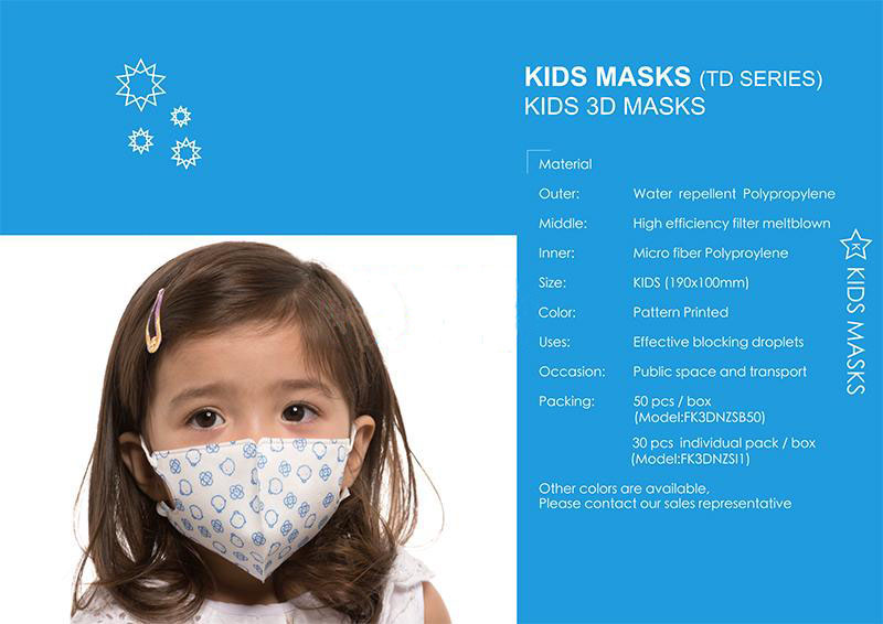 Kids Cotton Face Masks